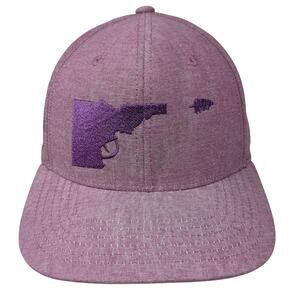 Idaho Tree-Gun Snapback Cap Purple One Size Adjustable W/ Tags Original Chuck